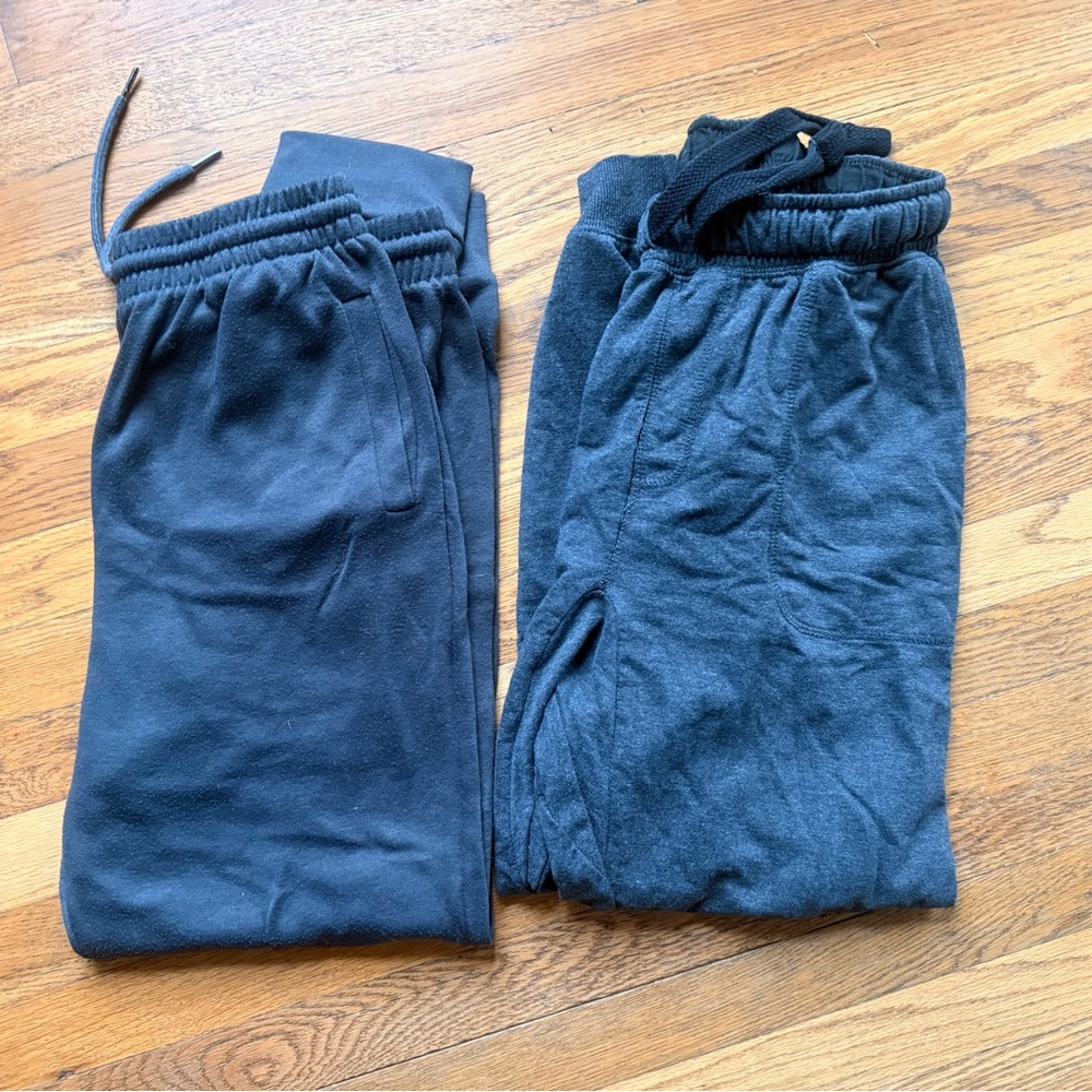Men’s grey/black sweatpants bundle